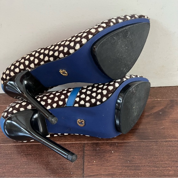 Carmen Steffens sz 37 Cowhide heels - Picture 8 of 9